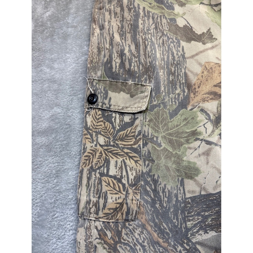 Vintage Liberty Realtree Camo Cargo Pants Mens Large Regular Y2K - Picture 4 of 10